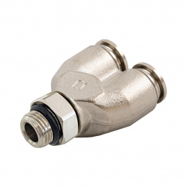 EMW12-02G-A Тройник Y-образный латунь G1/4 12мм